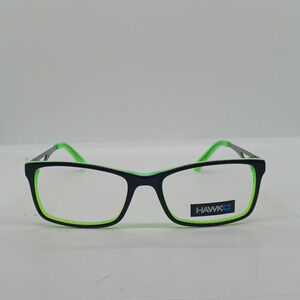 NWT TONY HAWK KIDS 3-3 BLACK GREEN EYEGLASS FRAMES